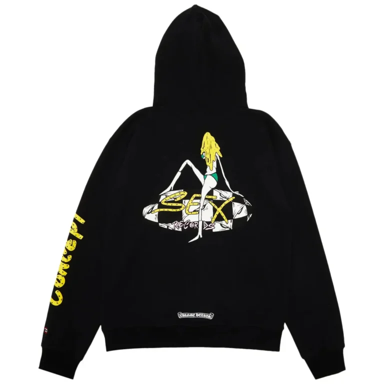 Chrome Hearts Matty Boy Sex Records Hoodie Black
