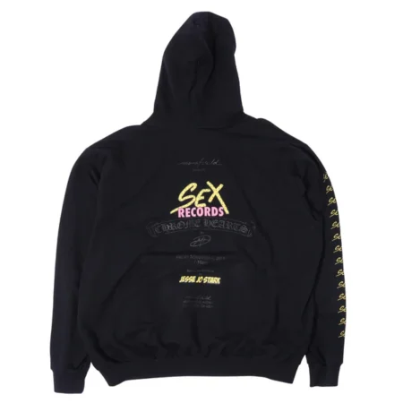 Chrome Hearts Matty Boy Sex Records Maxfield LA Hoodie Black