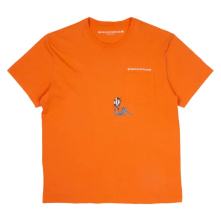 Chrome Hearts Matty Boy Link & Build T-Shirt Orange