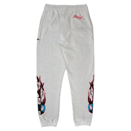 Chrome Hearts Matty Boy Brain Sweatpants Heather Grey