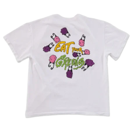 Matty Boy Anti Promo Eat Your Greens T-Shirt White