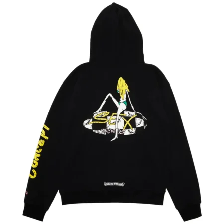 Chrome Hearts Matty Boy Sex Records Hoodie Black