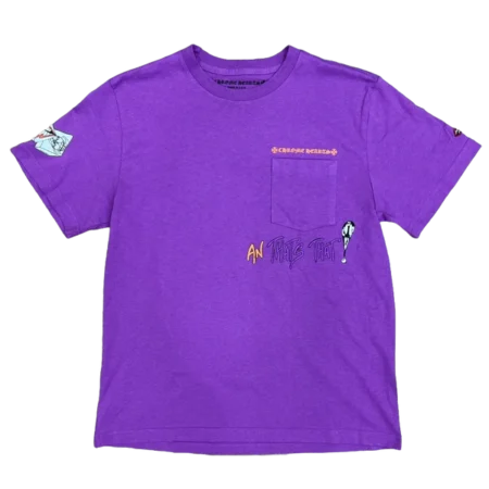 Chrome Hearts Matty Boy I Want More Not Less T-Shirt Purplee