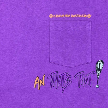 Chrome Hearts Matty Boy I Want More Not Less T-Shirt Purplee