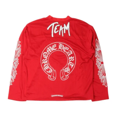 Chrome Hearts Matty Boy FORM Team Mesh Stadium L/S Jersey Red