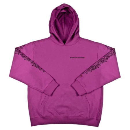 Chrome Hearts Matty Boy Spider Web Hoodie Purple